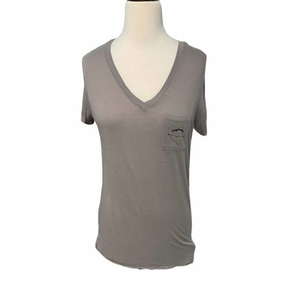 Michelle By Comune Zodiac T-Shirt Capricorn Astrology Sign Short Tee Medium Grey - Picture 11 of 11